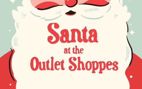 Santa at the Outlet Shoppes