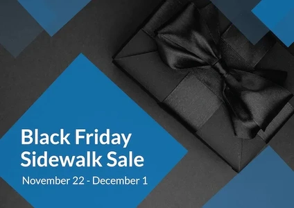 Black Friday Sidewalk Sale