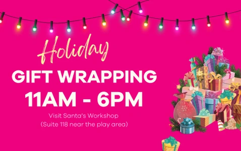 Gift Wrapping is FREE today!