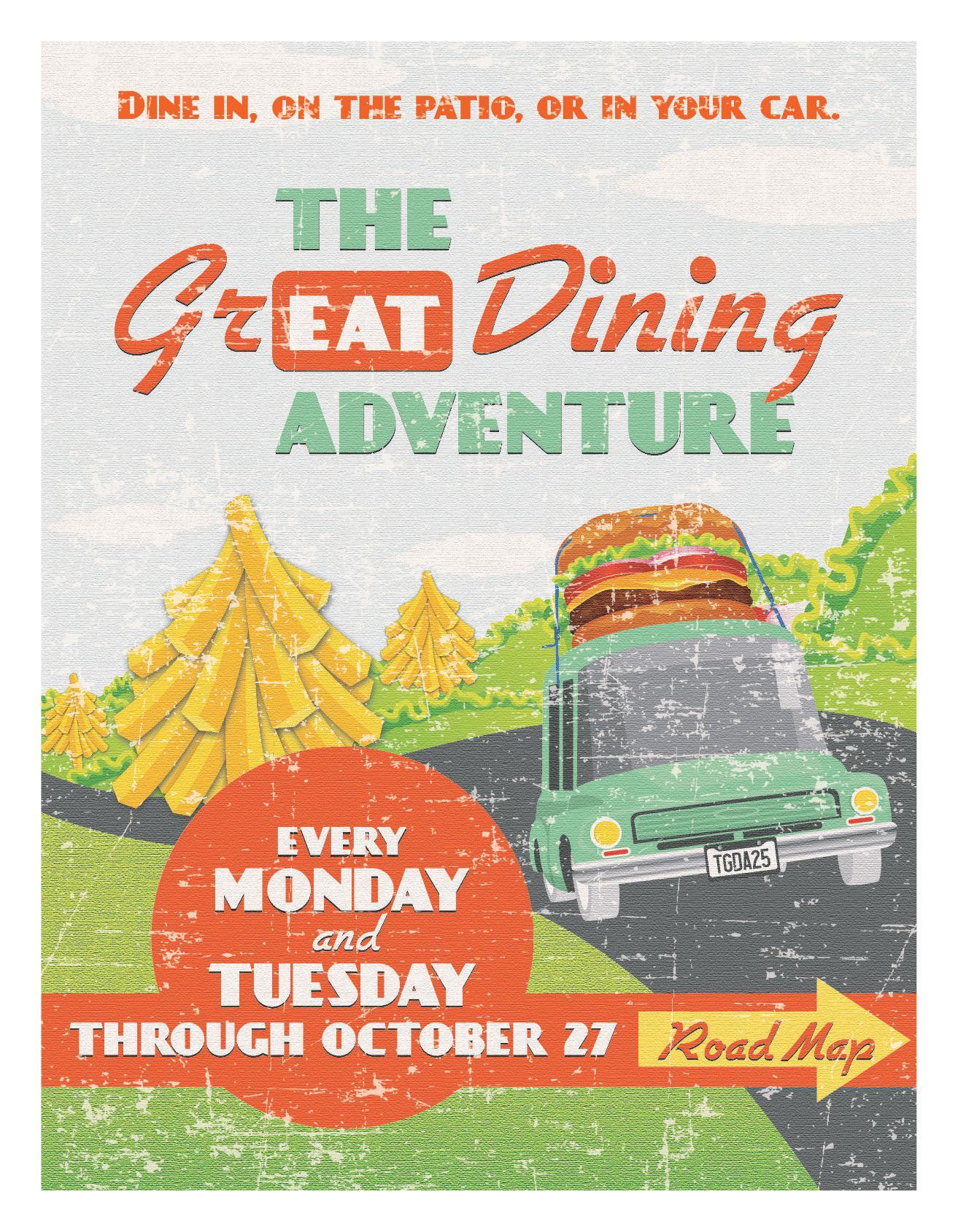 great dining road map