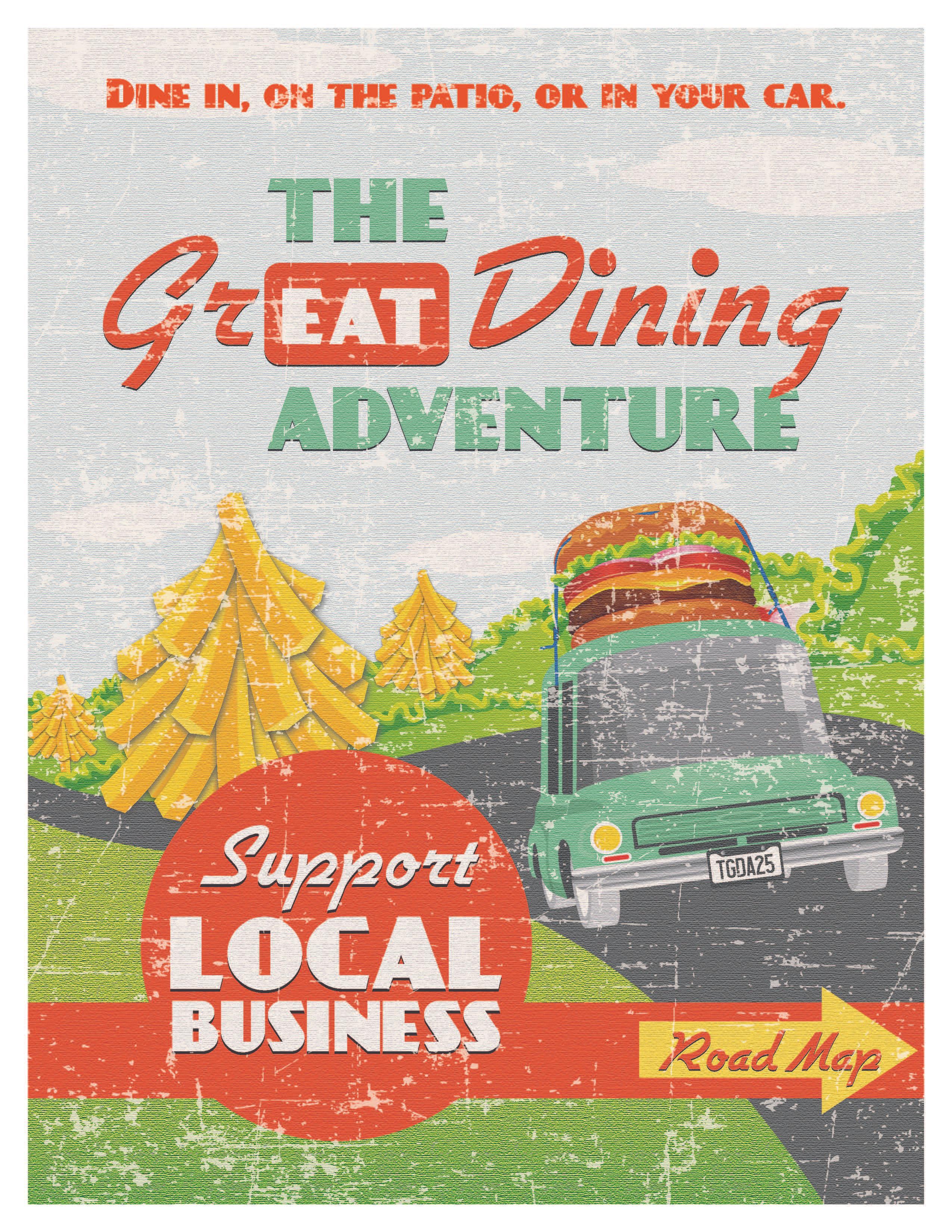 great dining road map