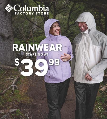Gear up with Rainwear