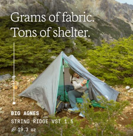 Ultralight Tents from Big Agnes