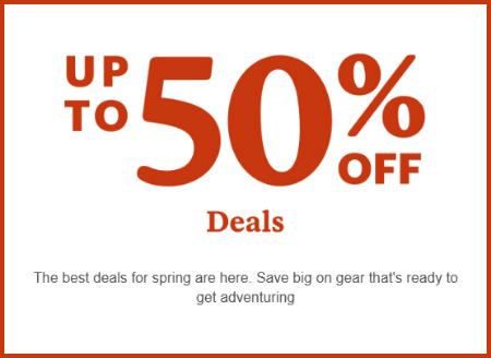 Deals: Up to 50% Off