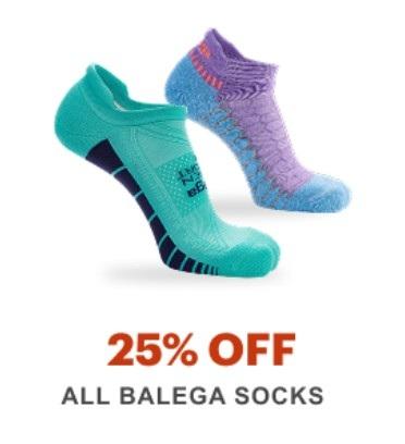 25% Off All Balega Socks