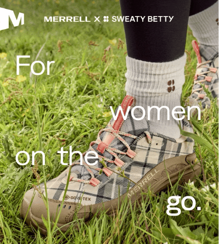 Just Landed: Merrell x Sweaty Betty