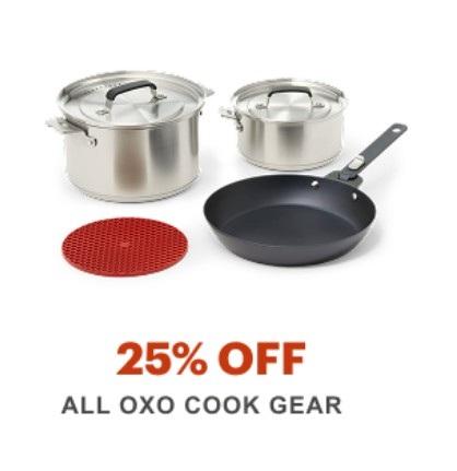 25% Off All OXO Cook Gear
