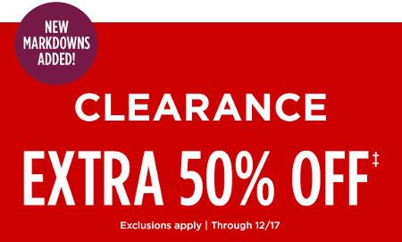 Clearance Up to 50% off