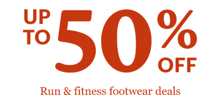 Up to 50% Off Run and Fitness Footwear Deals