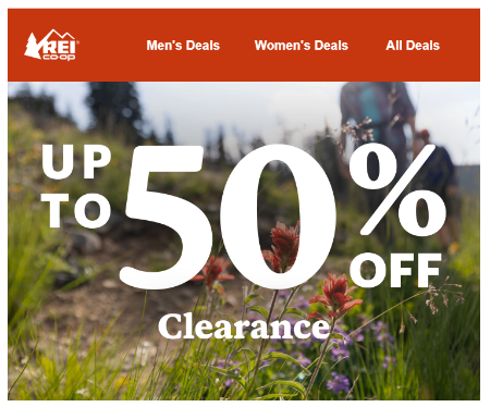 Up to 50% Off Clearance