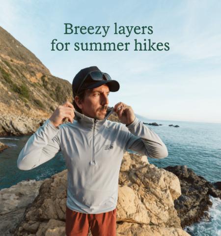 Breezy Layers for Summer Hikes