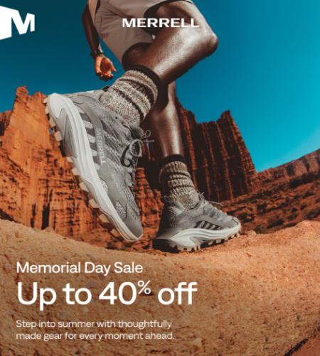 Memorial Day Sale: Up to 40% Off