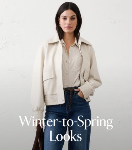Winter-to-Spring Looks
