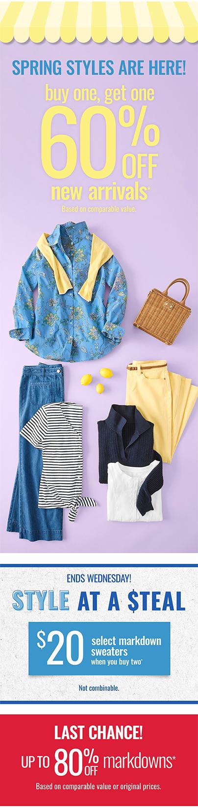 Spring Styles are Here!