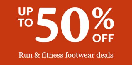 Up to 50% Off Run & Fitness Footwear Deals